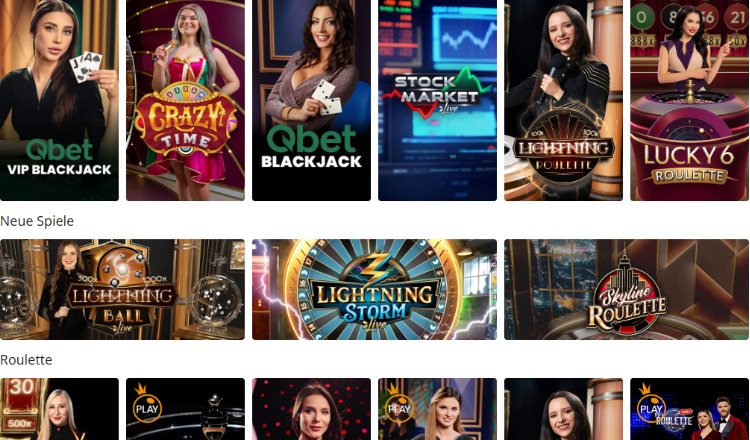 Qbet Live Casino