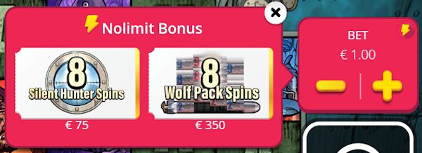 Das xBoot Bonuskauf mit zwei Optionen