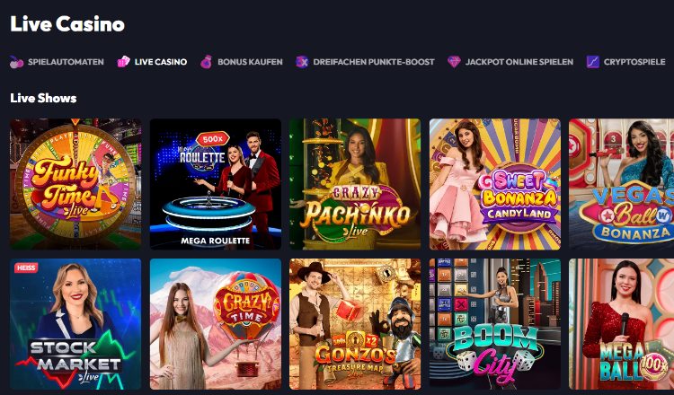 SpinFever Live Casino