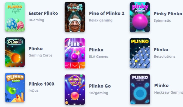 Casino Infinity Plinko Spiele