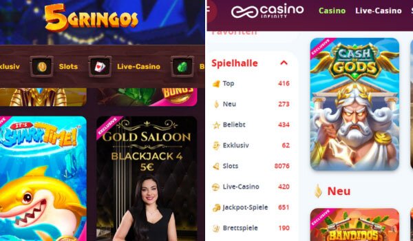 Rabidi NV Casinos Spiele