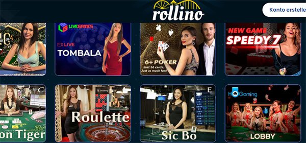 Rollino Live Casino