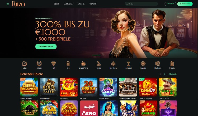 Ritzo Casino Startseite