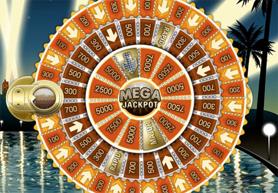 Mega Fortune Bonus Wheel