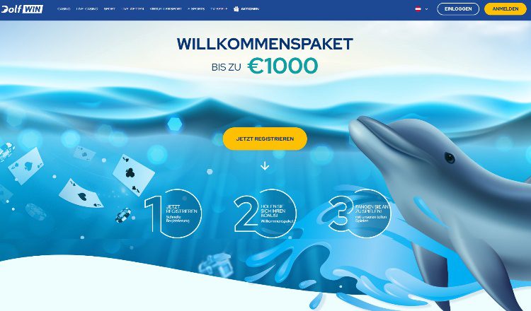 Dolfwin Casino Review: Ein spannendes Online Casino für deutsche Spieler