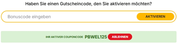 PureBets Bonus aktivieren