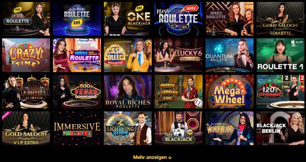 Zet Live Casino