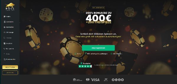 Bull Casino Startseite