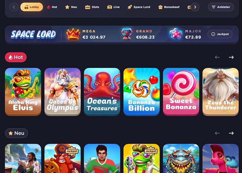 Kas.Casino Spiele