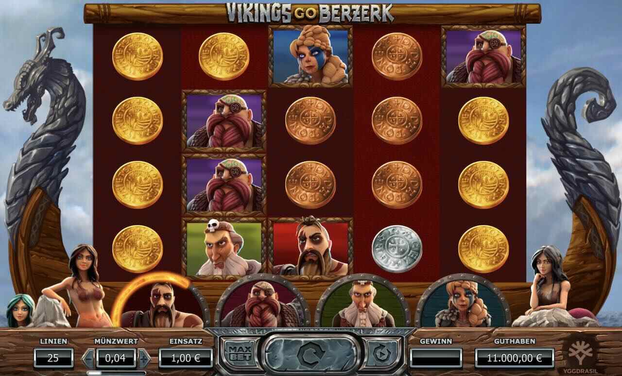 Vikings Go Berzerk Thema und Eigenschaften