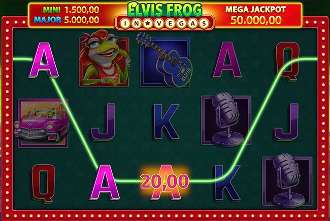 Elvis Frog in Vegas Gewinn
