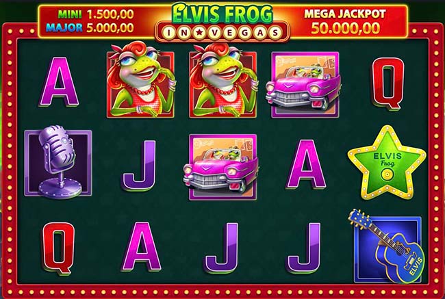 Elvis Frog in Vegas Screen
