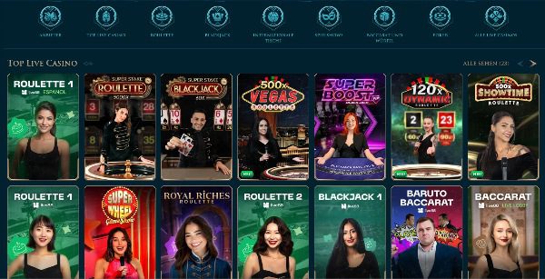 Slotuna Live Casino