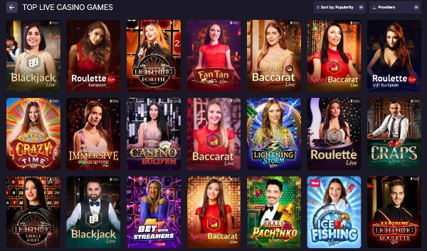Bitstarz Live Casino Spiele