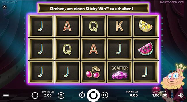 King of Slots Thema