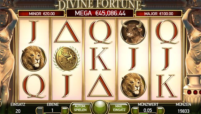 Divine Fortune Walzen