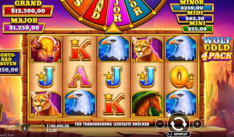 Wolf Gold kostenlos spielen