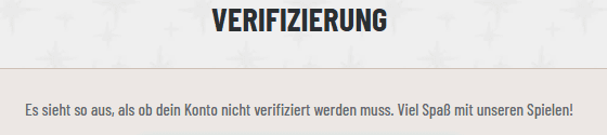 Wyns Casino Konto verifizieren