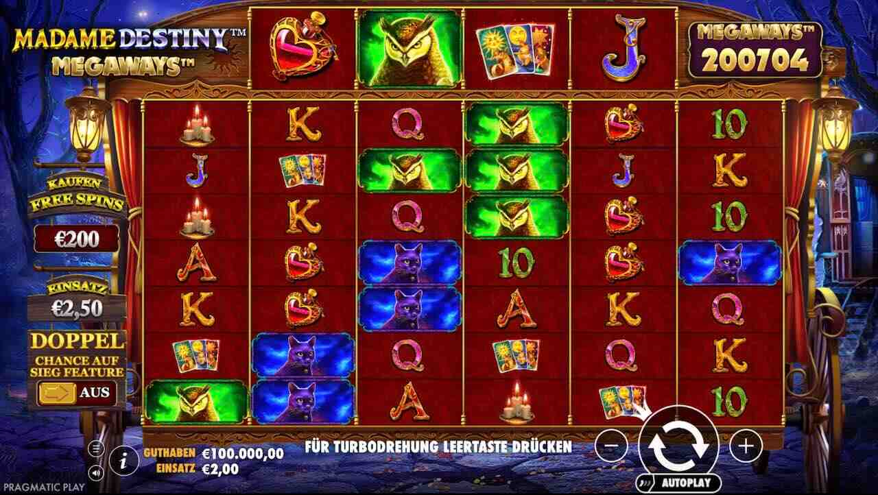 Madame Destiny Megaways Slot