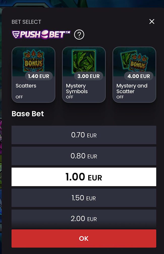 Razor Ways Push Bet