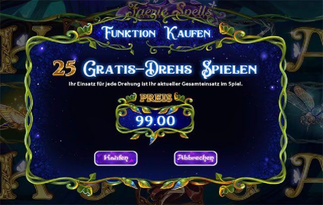 Faerie Spells Freispiele kaufen