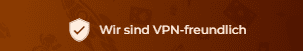 VPN Vegazone Casino