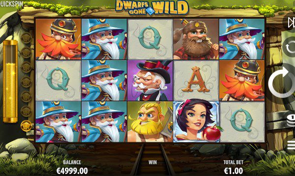 Dwarfs Gone Wild von Quickspin