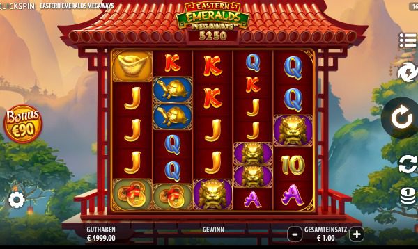 Eastern Emerald Megaways von Quickspin