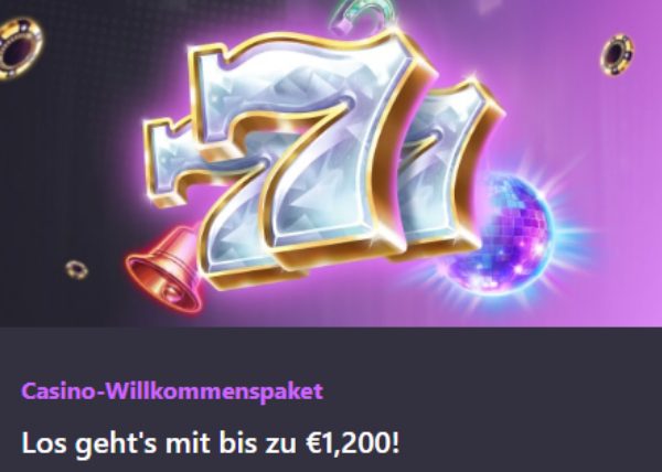 Hotloot 1200€ Willkommenspaket