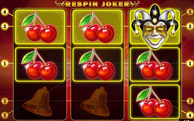Respin Joker Gewinn Feature