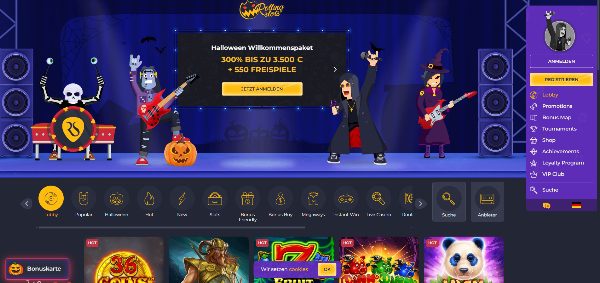 Rolling Slots Casino Startseite