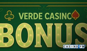 Verde Casino Bonus
