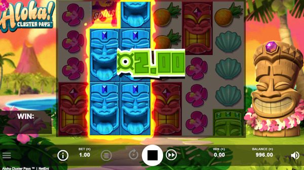 Aloha! Cluster Pays Cluster-Gewinn