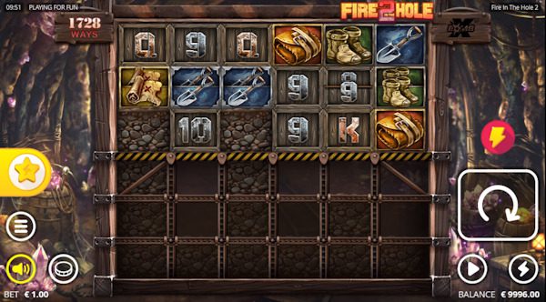 Fire in the Hole 2 von NoLimit City