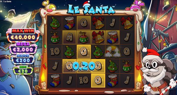 Le Santa Freispiele Sleighing It