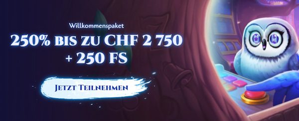 Spinight Bonus in Schweizer Franken