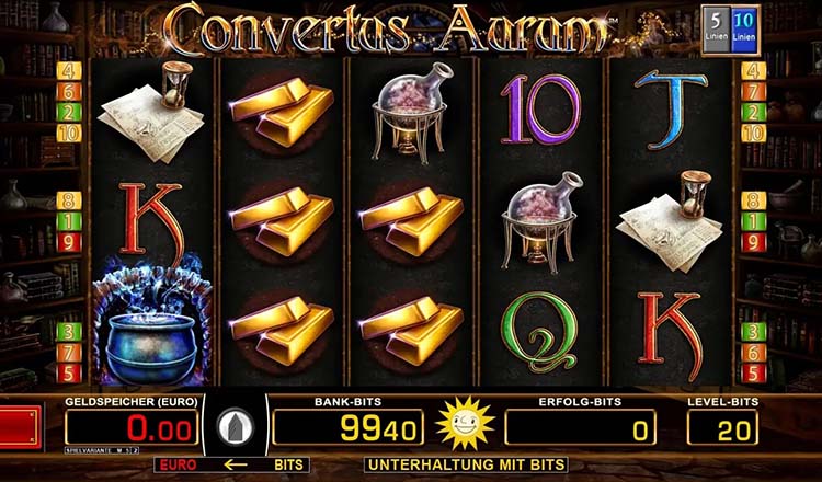 Convertus aurum slot kostenlos spielen