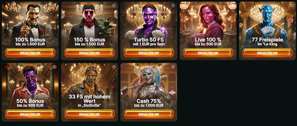 Luckygem Reload-Boni und Freispiele