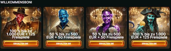 Luckygem Willkommenspaket 3000€ + 350 FS