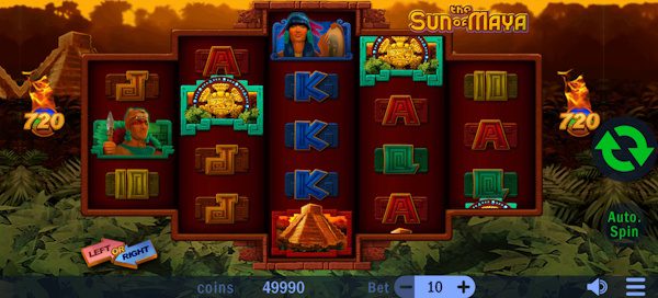 The Sun of Maya Slot von Swintt