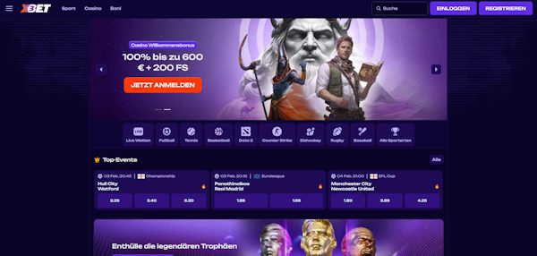 X3bet Startseite