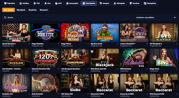 CapserBets Live Casino