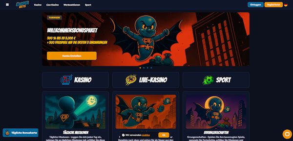 CasperBets Startseite