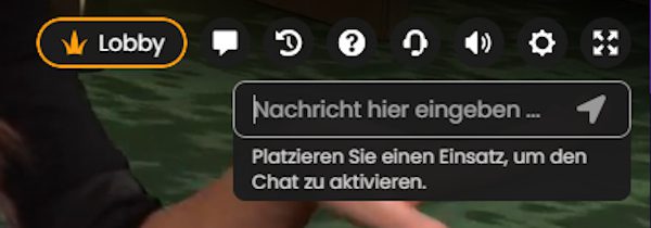 Live Casino Roulette auf Deutsch mit Chat