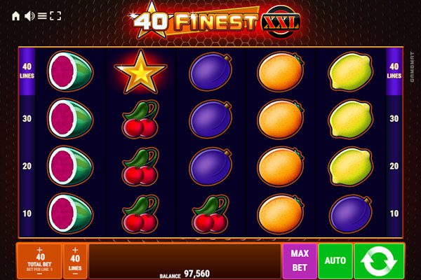 40 Finest XXL von Gamomat