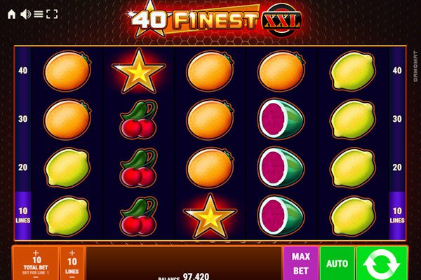 Scatter-Stern von 40 Finest XXL