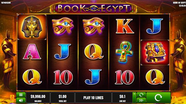 Book of Egypt von Platipus Gaming