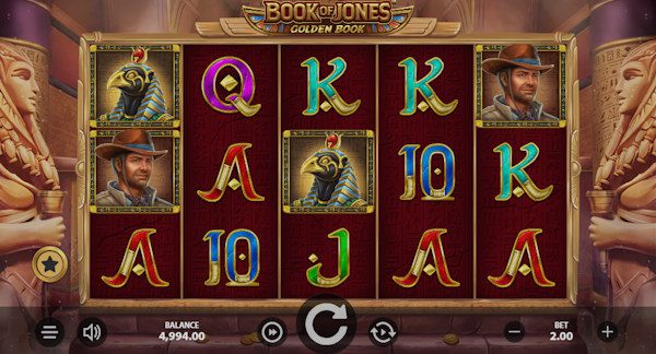 Book of Jones Golden Book von StakeLogic