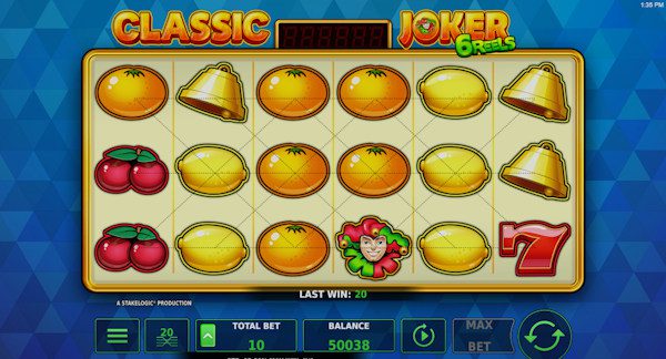 Classic Joker 6 Reels von StakeLogic