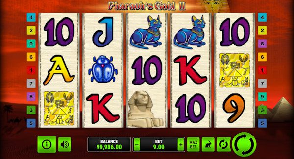 Pharaoh's Gold 2 von Novoline